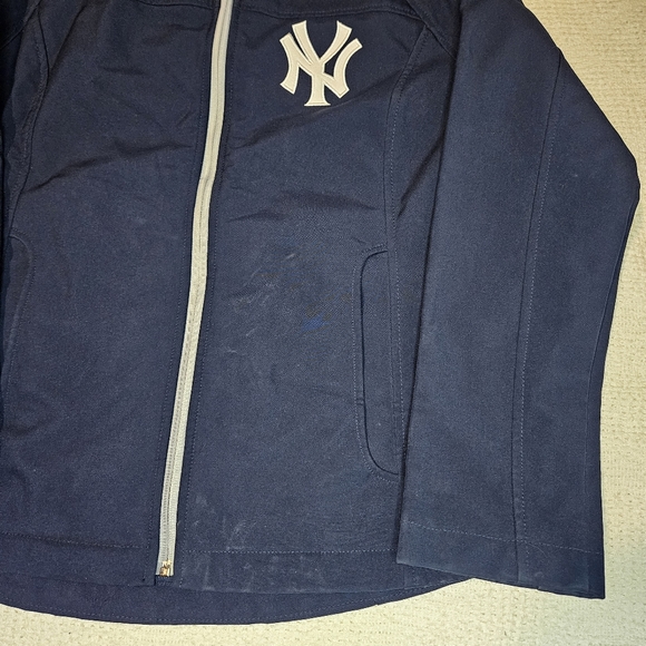 New York Yankees MLB SMALL Jacket Woman's Jacket Soft Shell Genuine - Picture 12 of 14